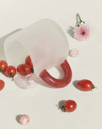 Hand-Blown Glass Candy Mug