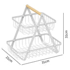 Kitchen Multi-Functional Vegetable and Fruit Storage Rack