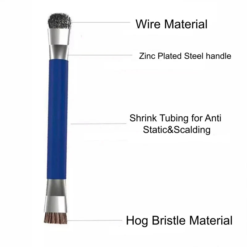Electronic Cleaning Brush,Anti-Static Duster Cleaner, Precision Small Brush, Durable Head Dust Remover of Bristles