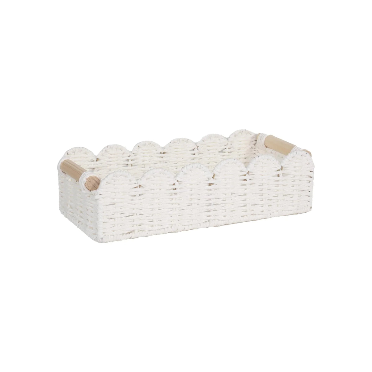 Cross-Border Delivery Weaved Storage Basket Desktop End Table Storage Box