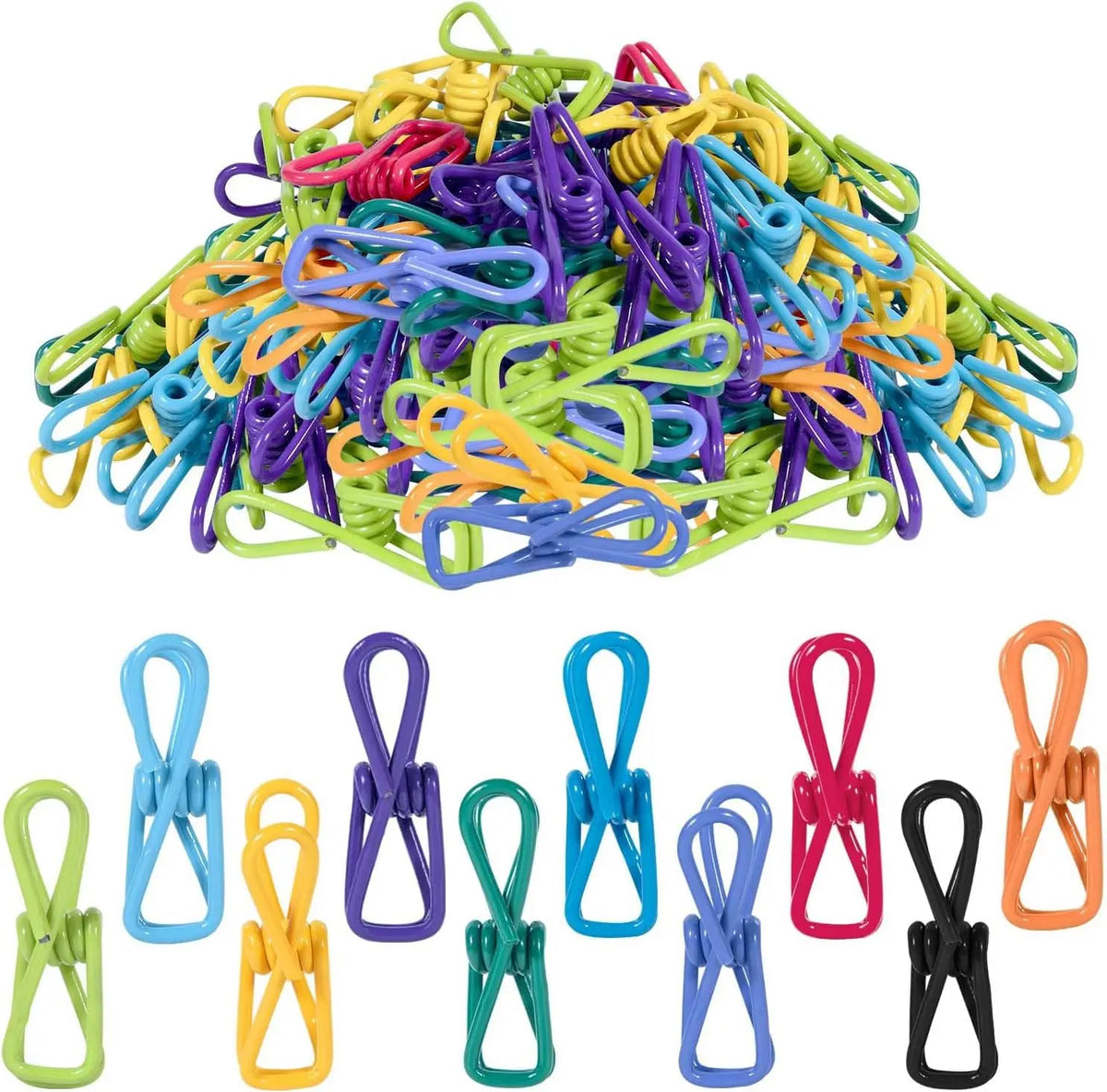 New Mini Bag Sealing Clip Kitchen Storage Food Snack Seal Sealing Bag Clips Portable Sealer Clamp Metal Tool Kitchen Accessories
