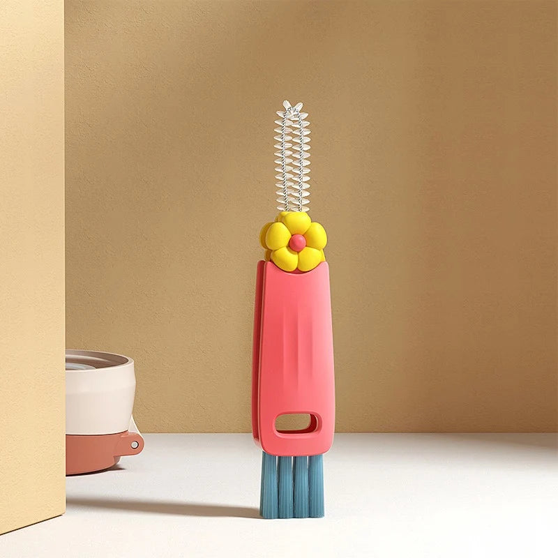 3-In-1 Bottle & Lid Cleaning Brush Set