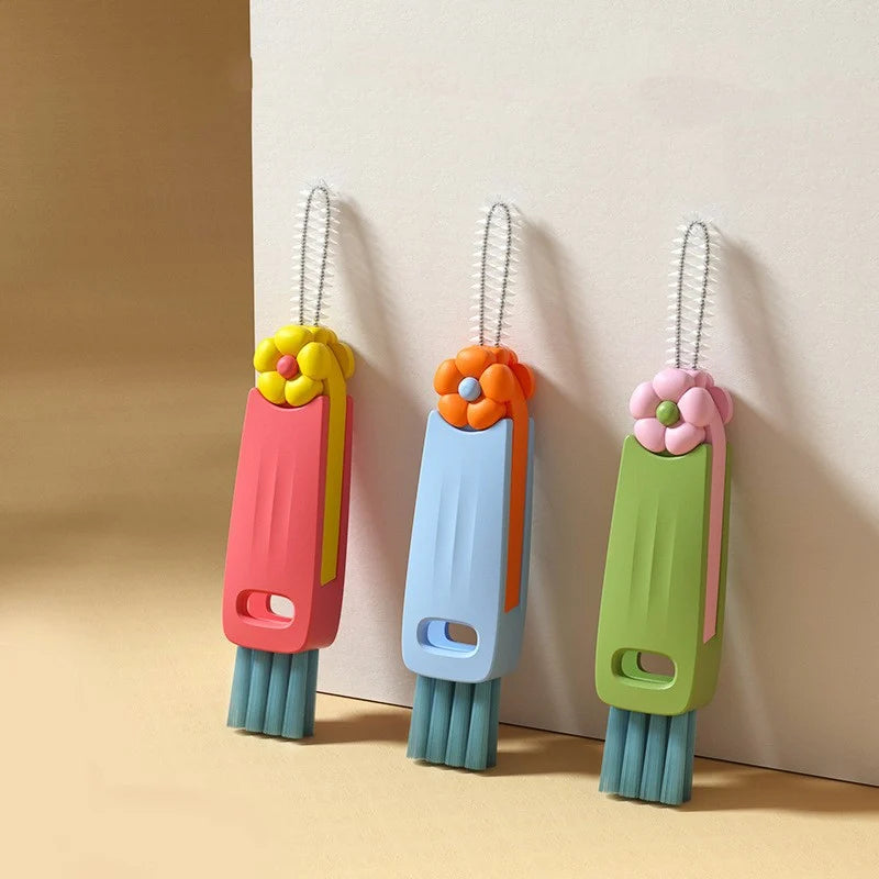 3-In-1 Bottle & Lid Cleaning Brush Set