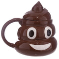 1PC 400ML Poop Coffee Cups Funny Mugs Cartoon Coffee Milk Mug Porcelain Water Cup with Handgrip Lid Tea Cup Office Drinkware