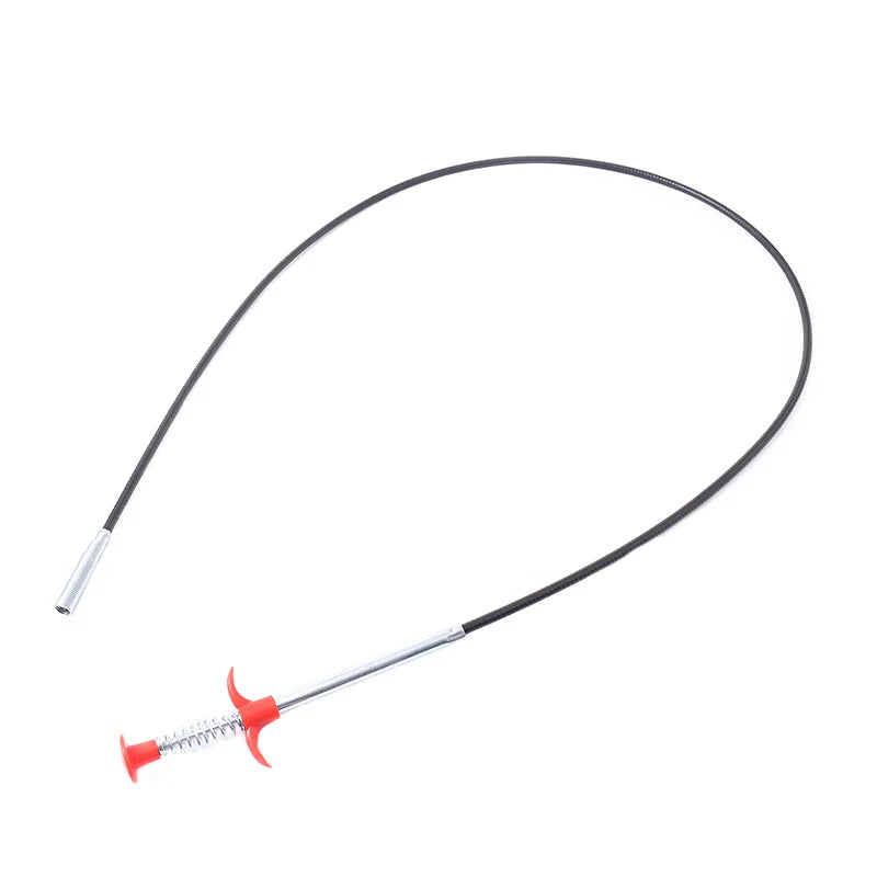 60CM Sewer Dredger Spring Pipe Dredging Tool Household Hair Cleaner Drain Clog Remover Cleaning Tools Household for Kitchen Sink Kitchen Gadgets