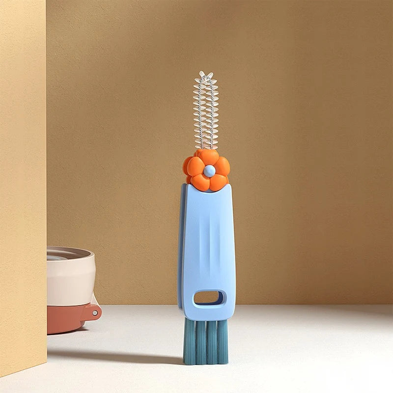 3-In-1 Bottle & Lid Cleaning Brush Set