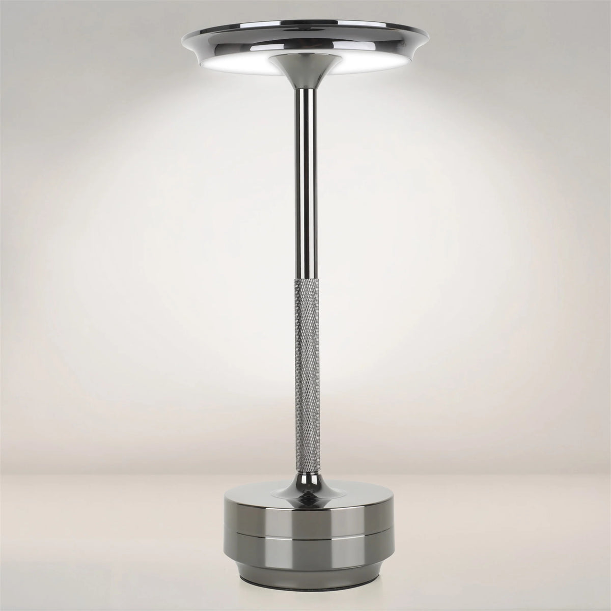 2Pcs Rechargeable Cordless Table Lamp, 5000Mah Portable Wireless LED Lamp, 3 Color Modes Stepless Dimming Touch Lamp, Aluminum Alloy Bedside Desk Lamp for Bedroom Office Camping Dining