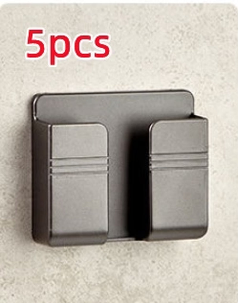 Mobile Phone Charging Storage Rack Punch-Free Sticky Storage Box