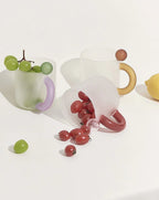 Hand-Blown Glass Candy Mug