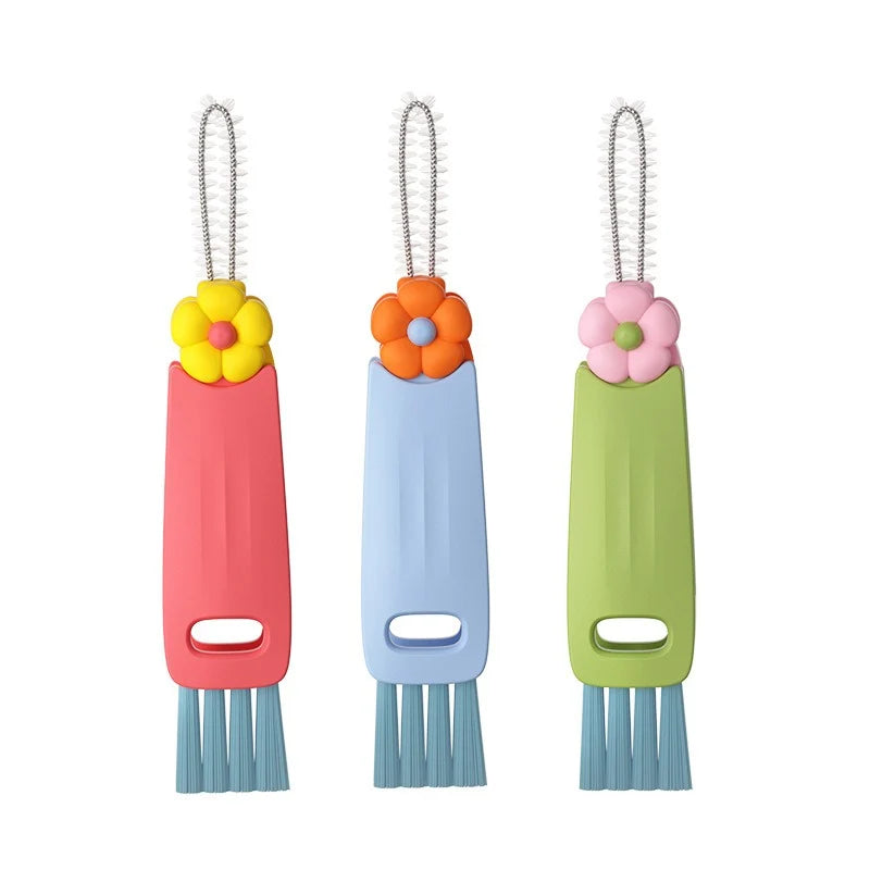 3-In-1 Bottle & Lid Cleaning Brush Set