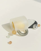 Hand-Blown Glass Candy Mug