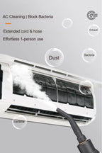 2500W Handheld Steam Cleaner High Pressure Household Car Detailing Steam Cleaning Machine with Cleaning Tools US Standard