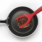 2 in 1 Grip and Flip Tongs Egg Spatula Tongs Clamp Pancake Fried Egg French Toast Omelet Overturned Kitchen Accessories