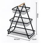Kitchen Multi-Functional Vegetable and Fruit Storage Rack
