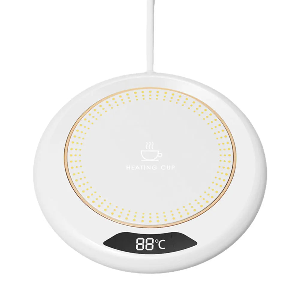 USB Electric Beverage Warmer 3 Temperature Setting Coffee Warmer Plate Coffee Cup Warmer for Hot Coffee Tea and Milk