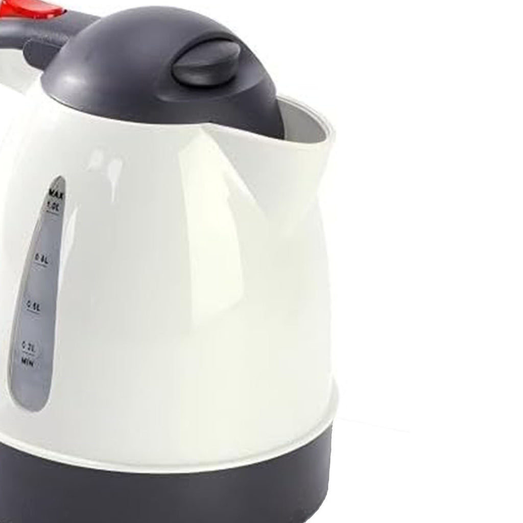 150W Portable Car Electric Kettle 10 0 0Ml Truck Heated Water Tea Coffee Kettle Auto Shut off for Road Trip Beige