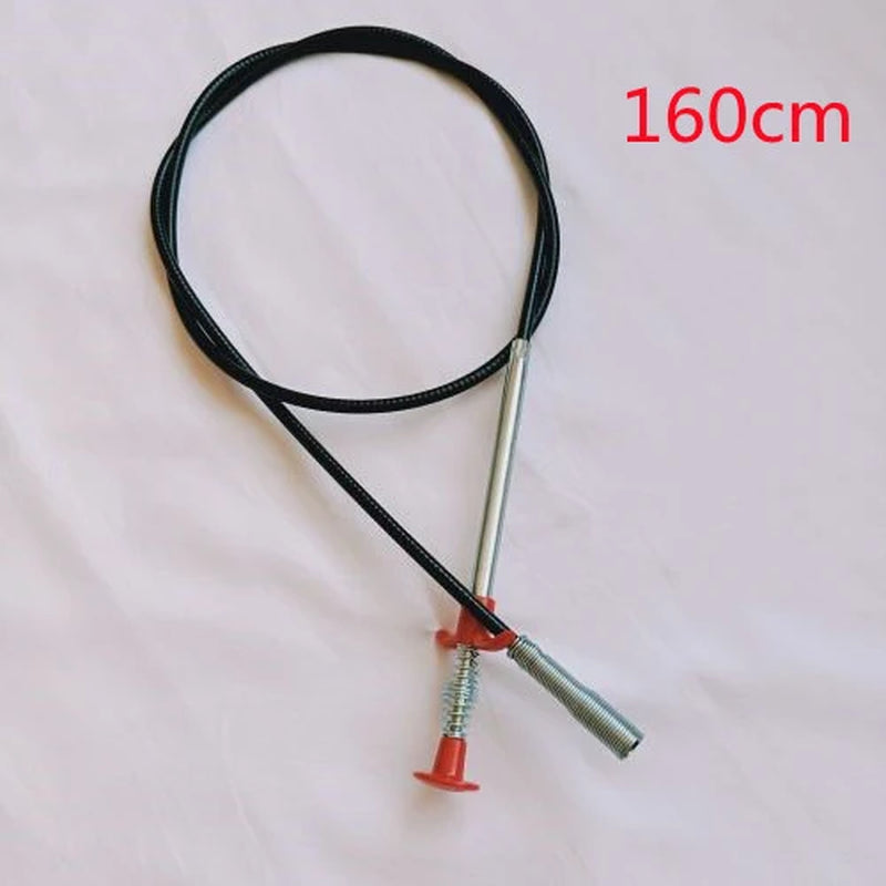 60CM Sewer Dredger Spring Pipe Dredging Tool Household Hair Cleaner Drain Clog Remover Cleaning Tools Household for Kitchen Sink Kitchen Gadgets