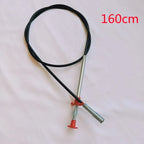 60CM Sewer Dredger Spring Pipe Dredging Tool Household Hair Cleaner Drain Clog Remover Cleaning Tools Household for Kitchen Sink Kitchen Gadgets